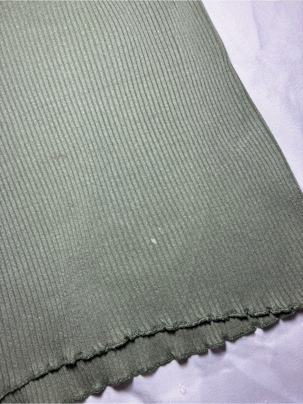 Merona Lace Ribbed Top - Picture 7 of 7